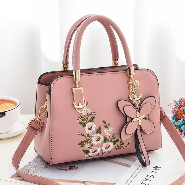 Lychee pattern PU Handbag