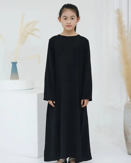 Plain Abayas For Kids