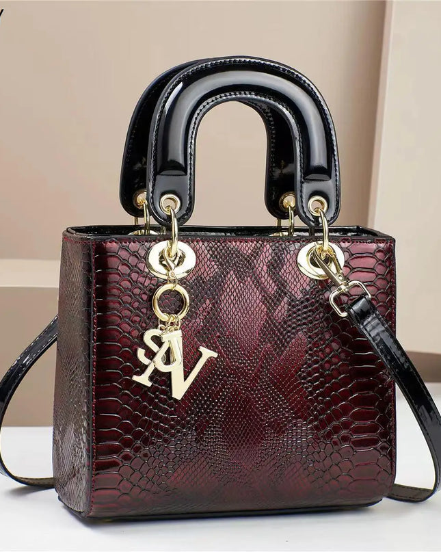 Shoulder  Leather Crossbody Handbag