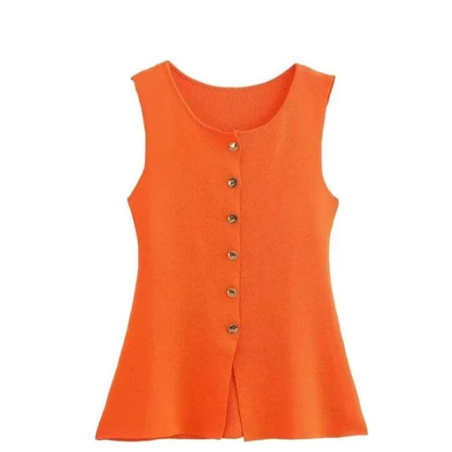 Vintage Casual  Vest - VOLDRI