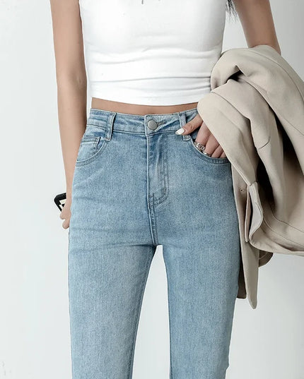 Flared Jeans Denim Pants - VOLDRI