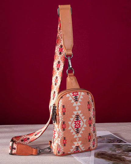 Cowgirls Aztec Crossbody Sling Bags - VOLDRI