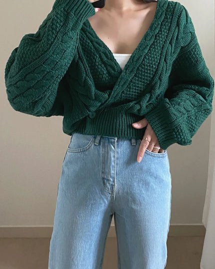 Knitted  Sweater Tops - VOLDRI