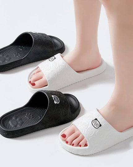 Chunky Platform Slides Slipers