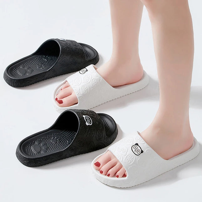 Chunky Platform Slides Slipers