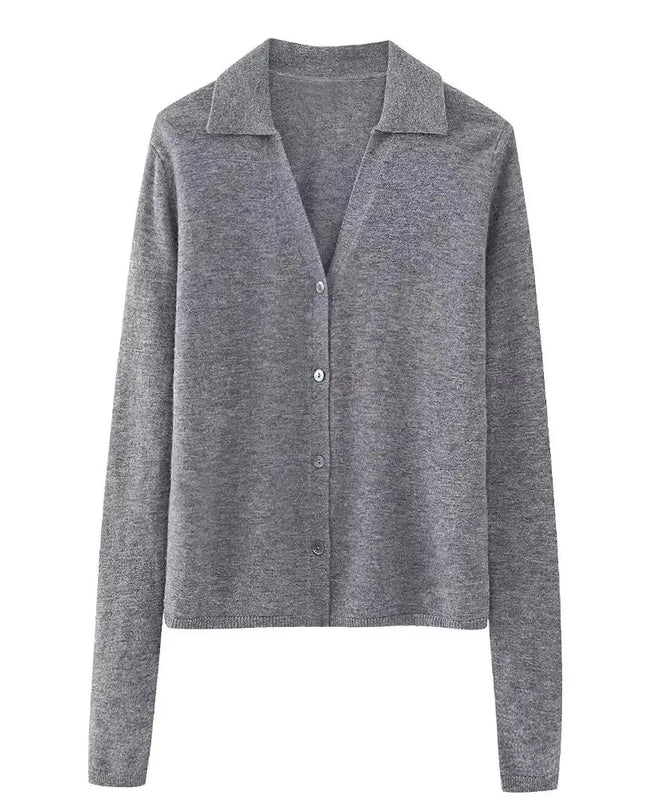 Casual Knitwear Cardigan - VOLDRI