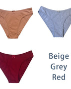 Beige Grey Red