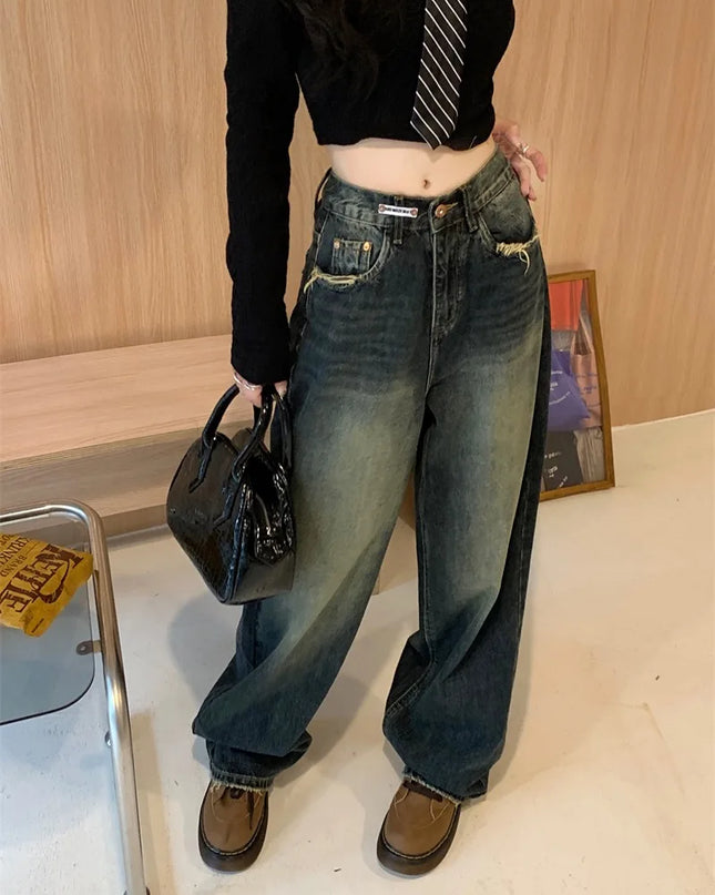 Loose Wide Leg Jeans