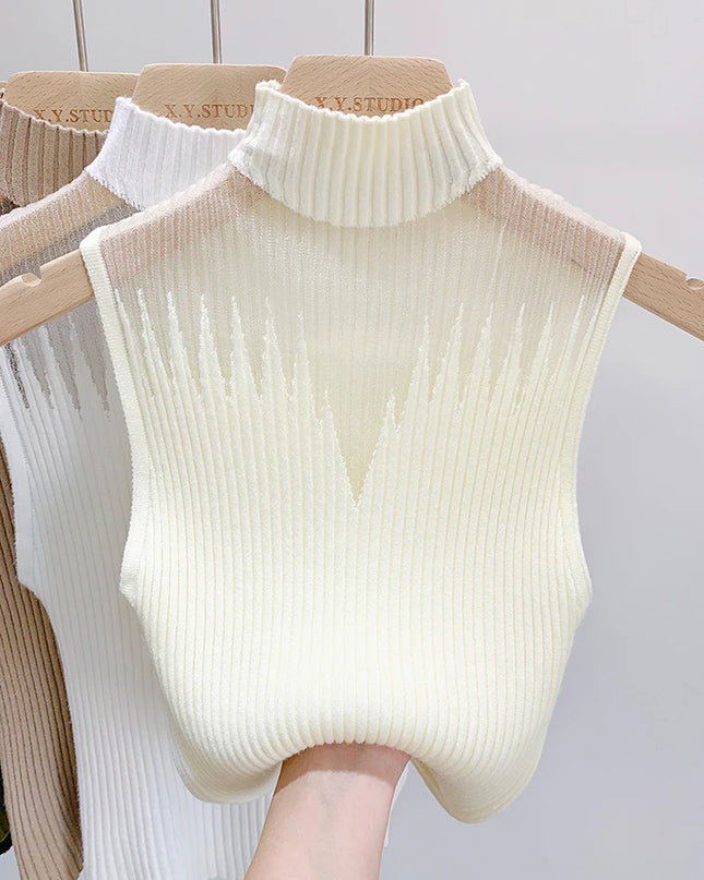 Mesh Knitted Top - VOLDRI