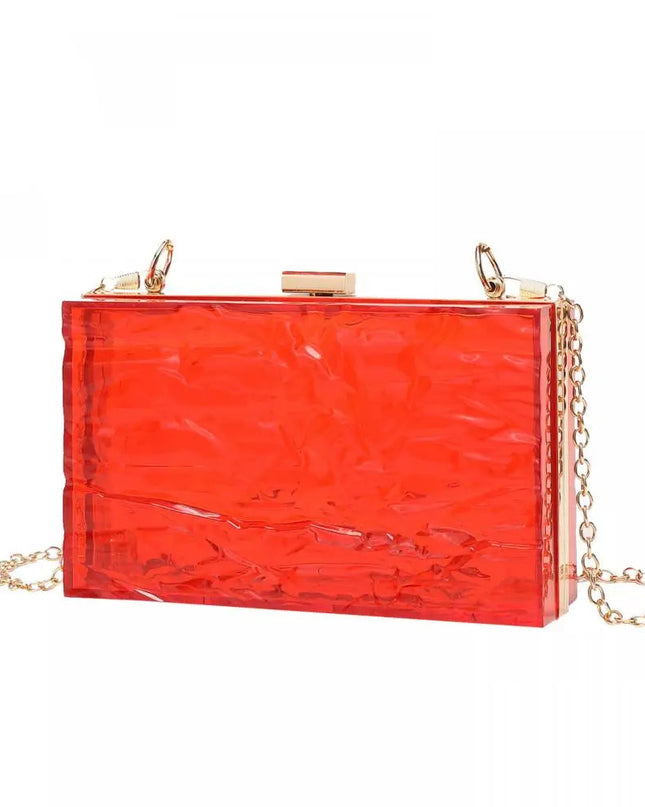 Fashion Ice Crackle Clutch - VOLDRI