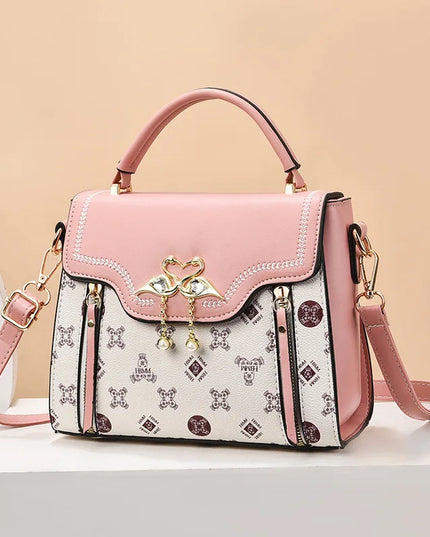 Large capacity Pattern PU Handbag