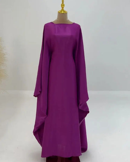 Butterfly Satin Abaya