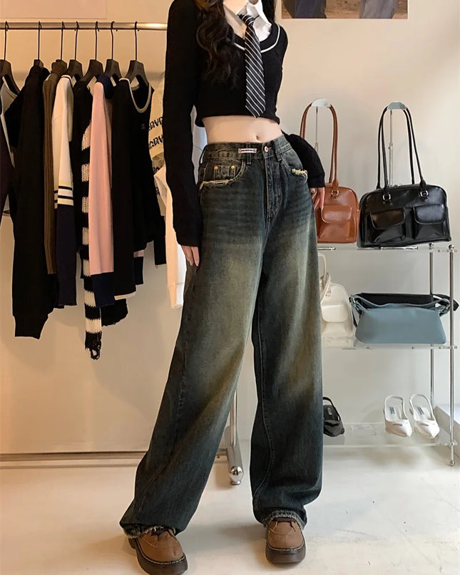 Loose Wide Leg Jeans