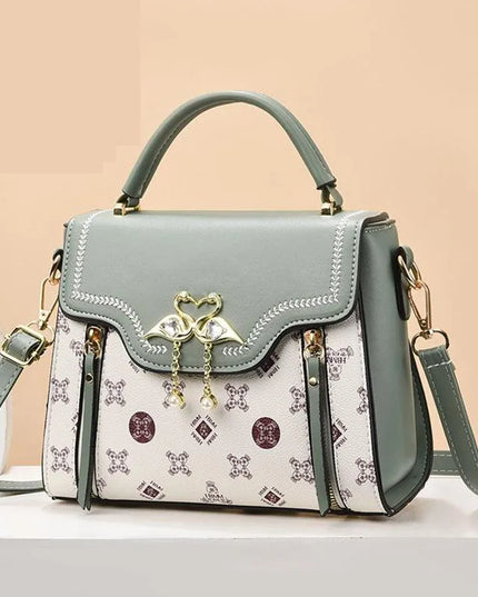 Large capacity Pattern PU Handbag