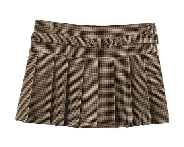 Vintage Casual Short Skirt - VOLDRI