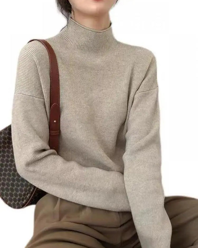 Turtleneck Knitted Sweaters - VOLDRI