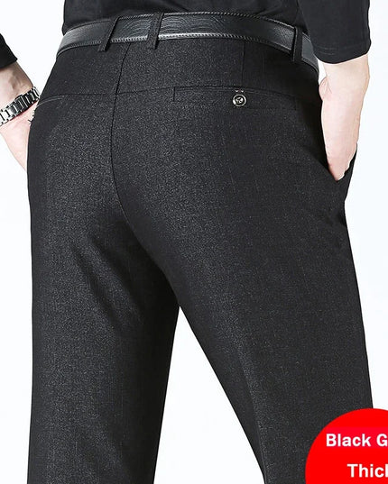 Voldri Men's Slim Stretch Business Pants - Casual & Comfortable Fit -   | Stylish & Elegant Fashion by Voldri