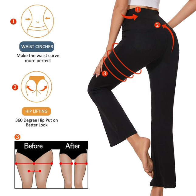 High Waist Push Up Leggings - VOLDRI