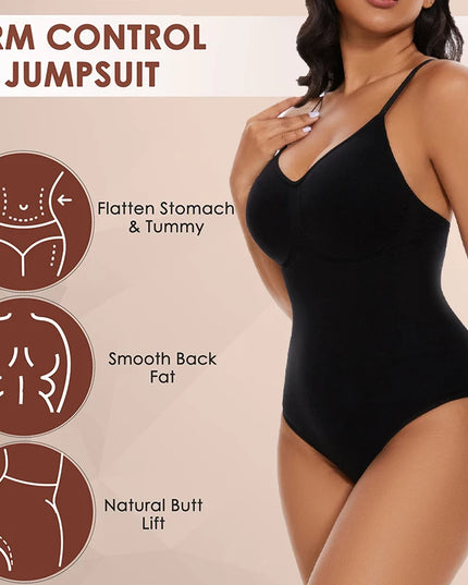 Bodysuit Tummy Control Shapewear - VOLDRI