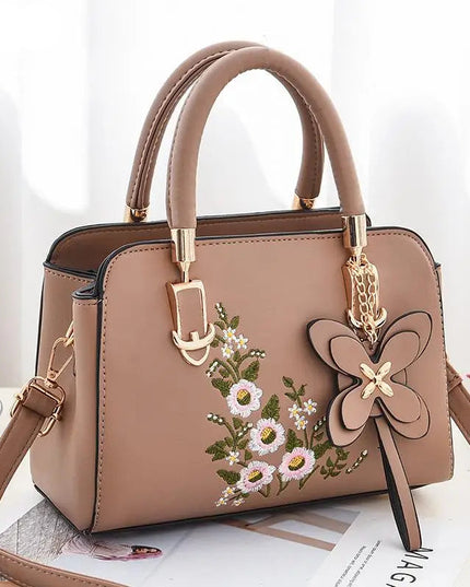 Lychee pattern PU Handbag