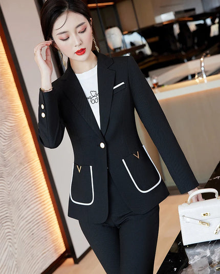 2 Piece Set Of Blazer And Trouser - VOLDRI