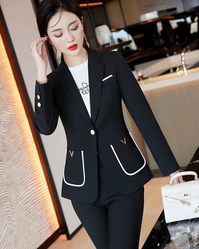 2 Piece Set Of Blazer And Trouser - VOLDRI