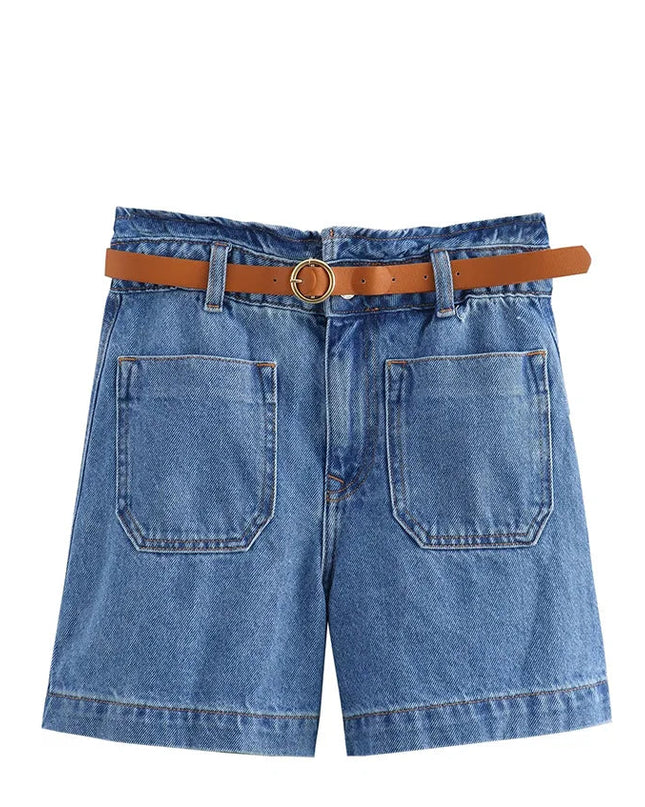 Denim Woman Short Pants - VOLDRI