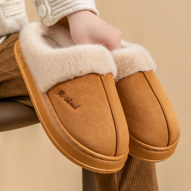 Fluffy Slippers  Non-slip Slides