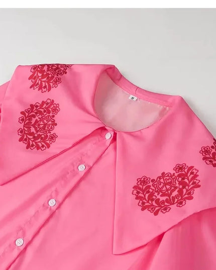 Vintage  Embroidery  Shirts - VOLDRI