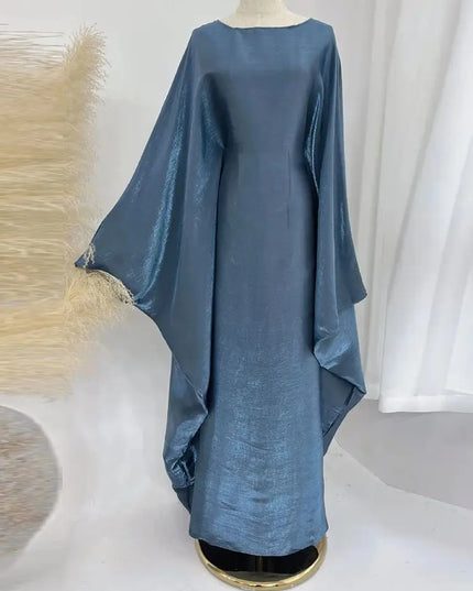 Satin Shimmer Abaya