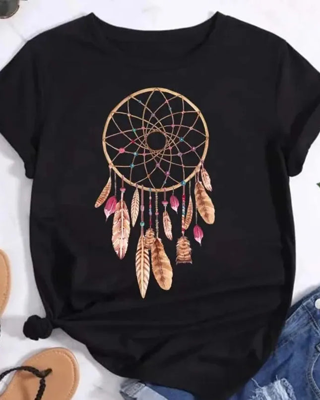 Feather Dreamcatcher  Graphic T-shirt