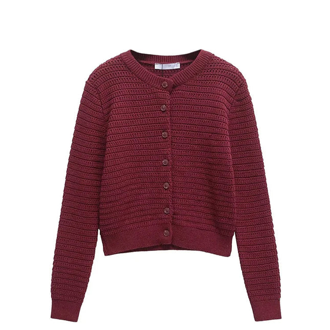 Casual Vintage Knitted Sweater - VOLDRI