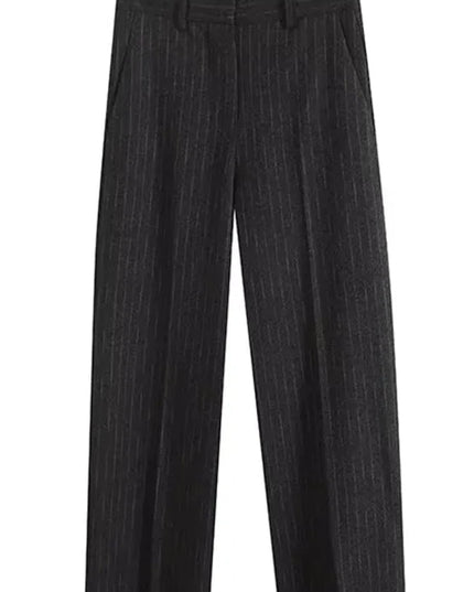 Vintage Office Stripped Pants - VOLDRI