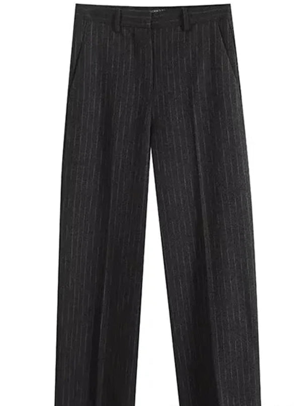 Vintage Office Stripped Pants - VOLDRI