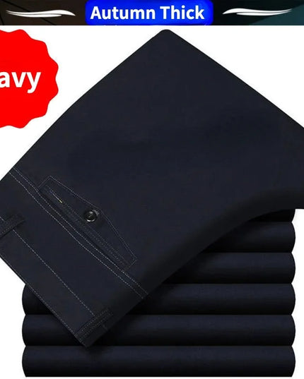 Voldri Men's Professional Cotton Work Pants - Smart Office Style -   | Stylish & Elegant Fashion by Voldri