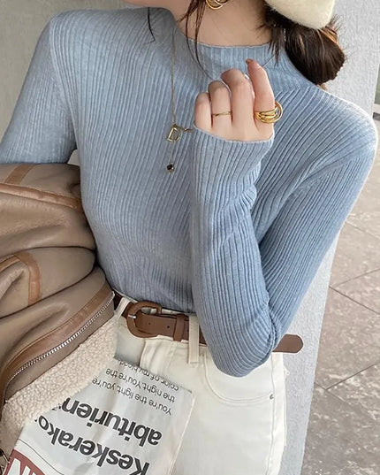 Elegant  Turtleneck Sweater - VOLDRI