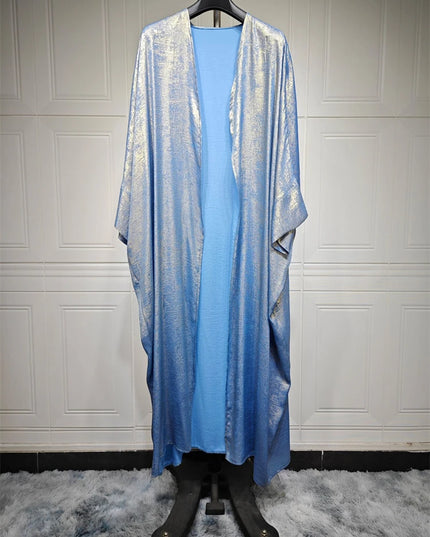 Open Satin Abaya