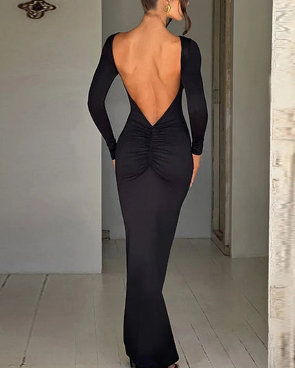 Bodycon Maxi Prom Dress