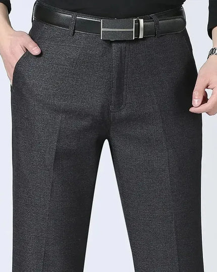 Voldri Men's Slim Stretch Business Pants - Casual & Comfortable Fit -   | Stylish & Elegant Fashion by Voldri