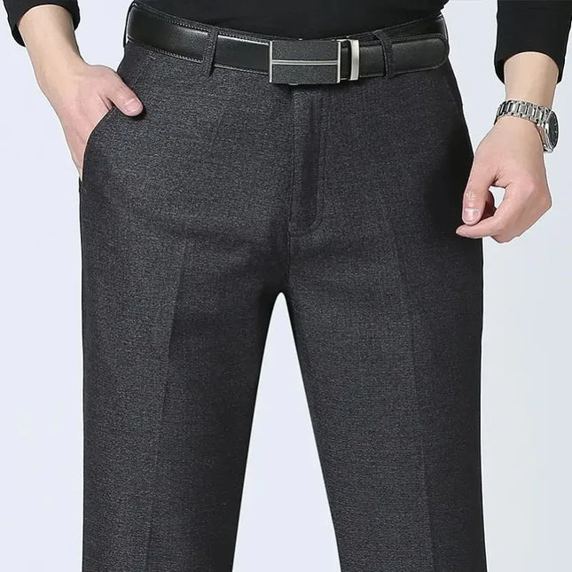 Voldri Men's Slim Stretch Business Pants - Casual & Comfortable Fit -   | Stylish & Elegant Fashion by Voldri