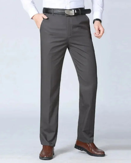 Voldri Men's 100% Cotton Casual Trousers - Loose Fit Khaki Pants -   | Stylish & Elegant Fashion by Voldri