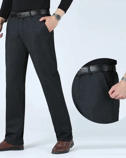 Voldri Men's Slim Stretch Business Pants - Casual & Comfortable Fit -   | Stylish & Elegant Fashion by Voldri