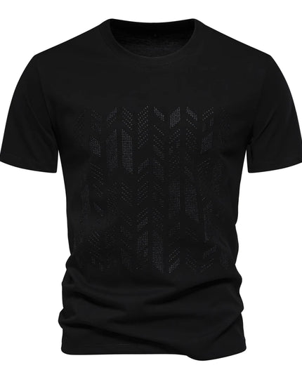 Voldri Summer Cotton Blend T-Shirt - Lightweight Short Sleeve Tee -   | Stylish & Elegant Fashion by Voldri