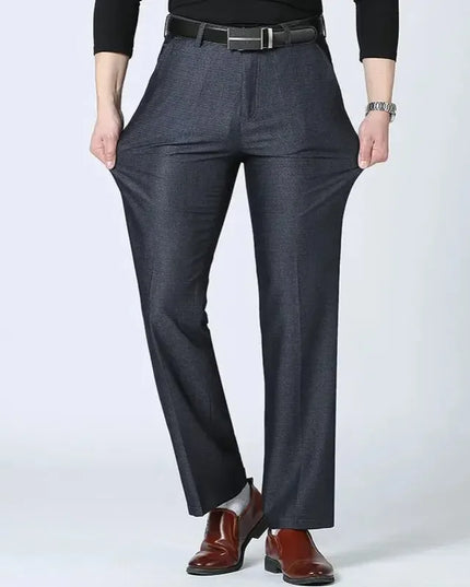 Voldri Men's Slim Stretch Business Pants - Casual & Comfortable Fit -   | Stylish & Elegant Fashion by Voldri