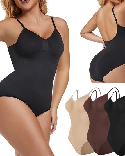 U-Shape Backless Bodysuit Shapewear - VOLDRI