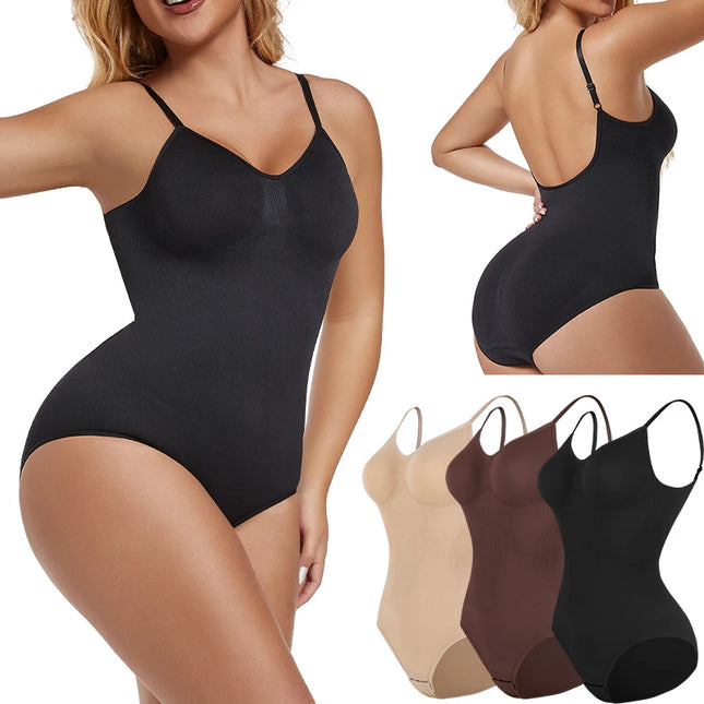 U-Shape Backless Bodysuit Shapewear - VOLDRI