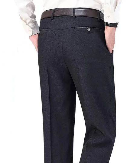 Voldri Casual Men's Business Pants - High Waist, Loose Fit, Plus Size -   | Stylish & Elegant Fashion by Voldri