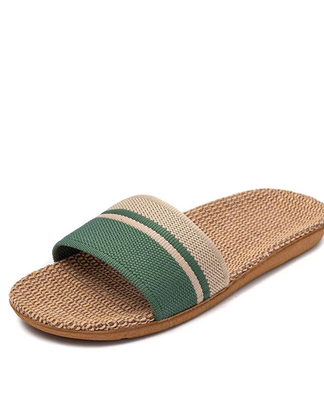 Anti-Slip  Linen Slippers