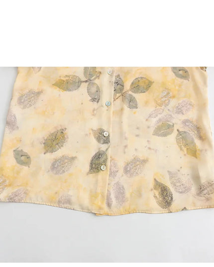 Flower Print Women Blouse - VOLDRI