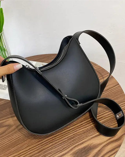 Small PU Leather Underarm Crossbody - VOLDRI